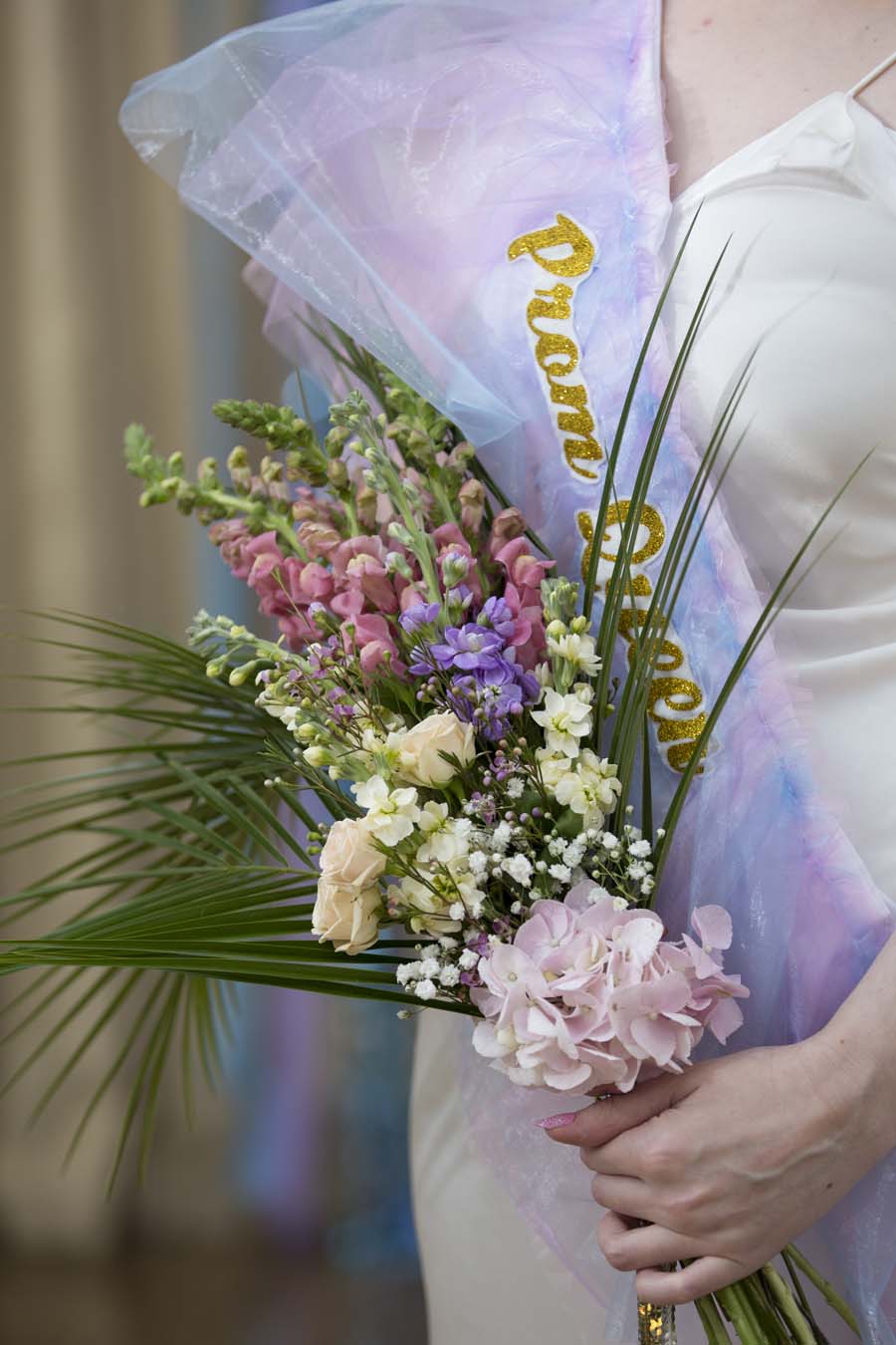 Styled wedding shoot based on 1970s–1980s, from sequin and satin, bohemian glam look, to vintage, and festival bridal.