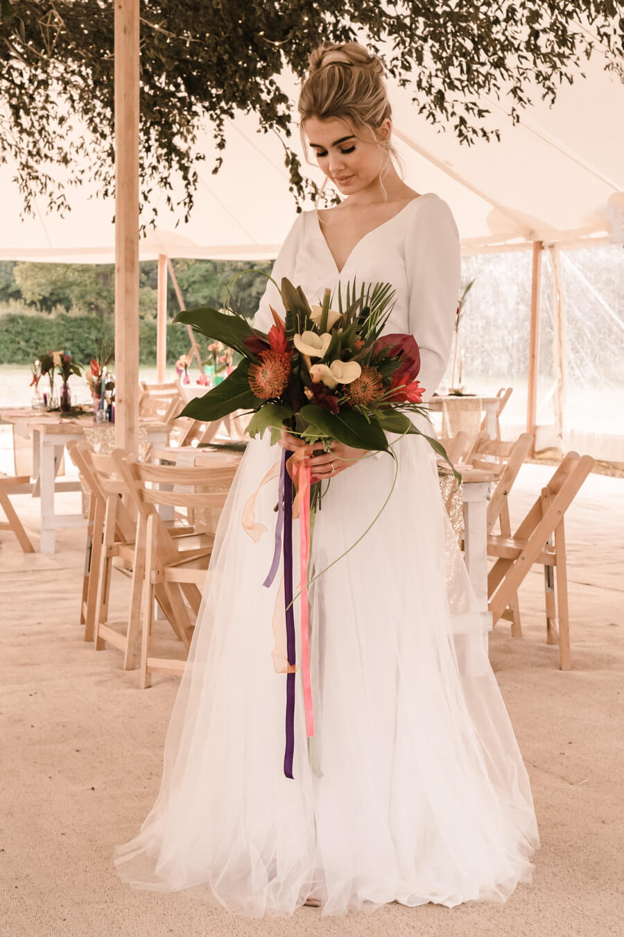 Mid-Summer Tropics: An Outdoor, California Inspired Wedding Shoot