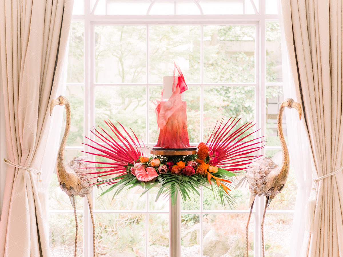 Modern Tropical Wedding Inspiration