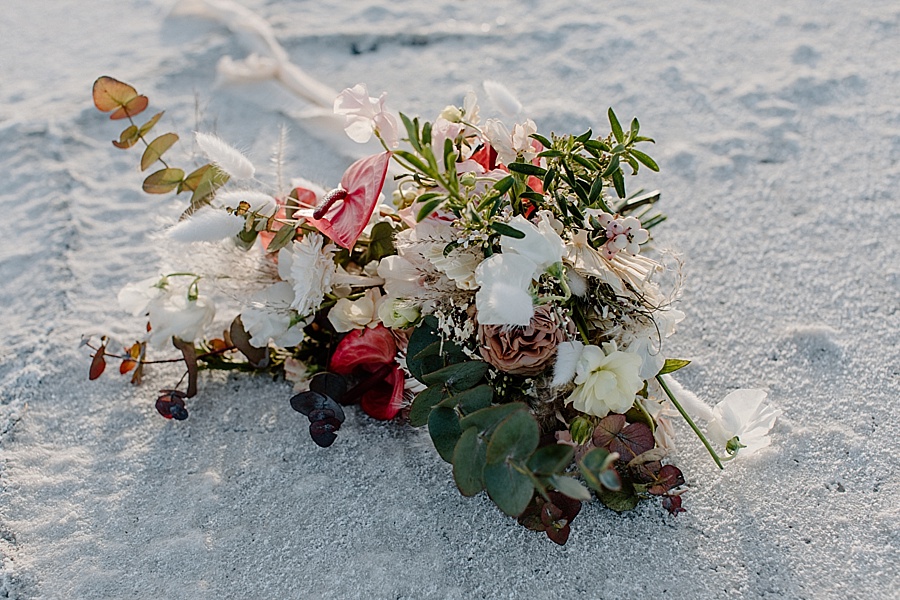 Pastel Inspired Elopement Inspiration from Utah's Bonneville Salt Flats