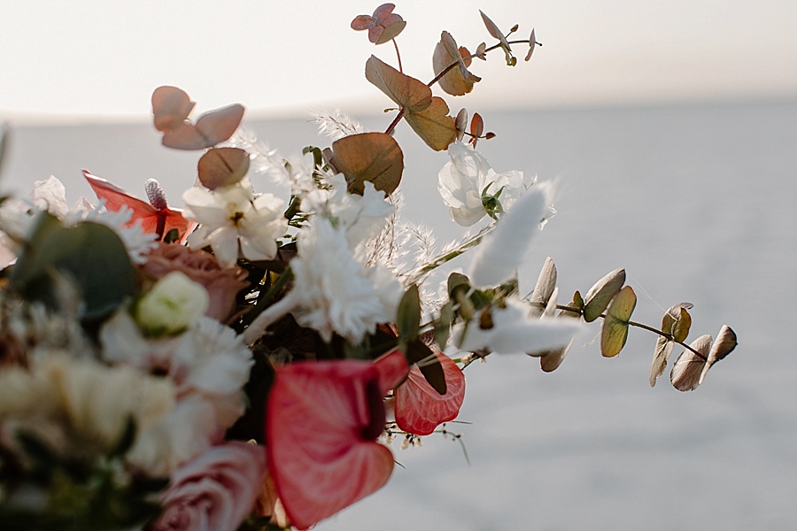 Pastel Inspired Elopement Inspiration from Utah's Bonneville Salt Flats