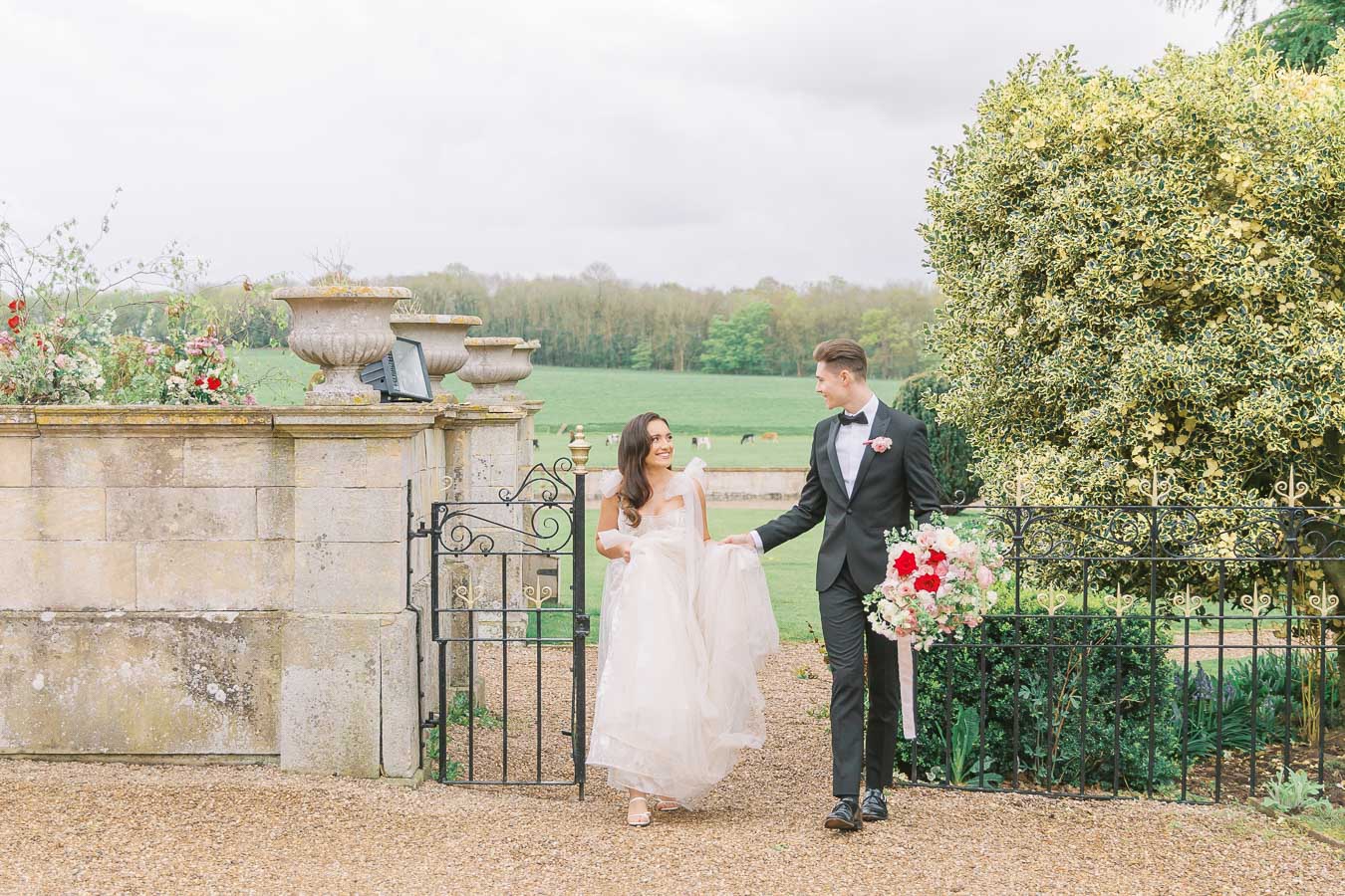 Reds & Pinks: Valentine's Day Wedding Inspiration at Prestwold Hall